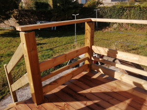 Terrasse à Larmor-Plage